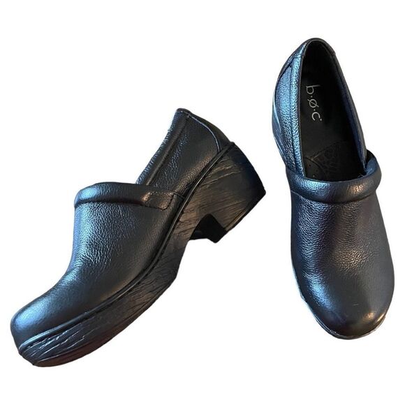 BOC Nadiyya Classic Black Clogs 8 - Picture 1 of 8